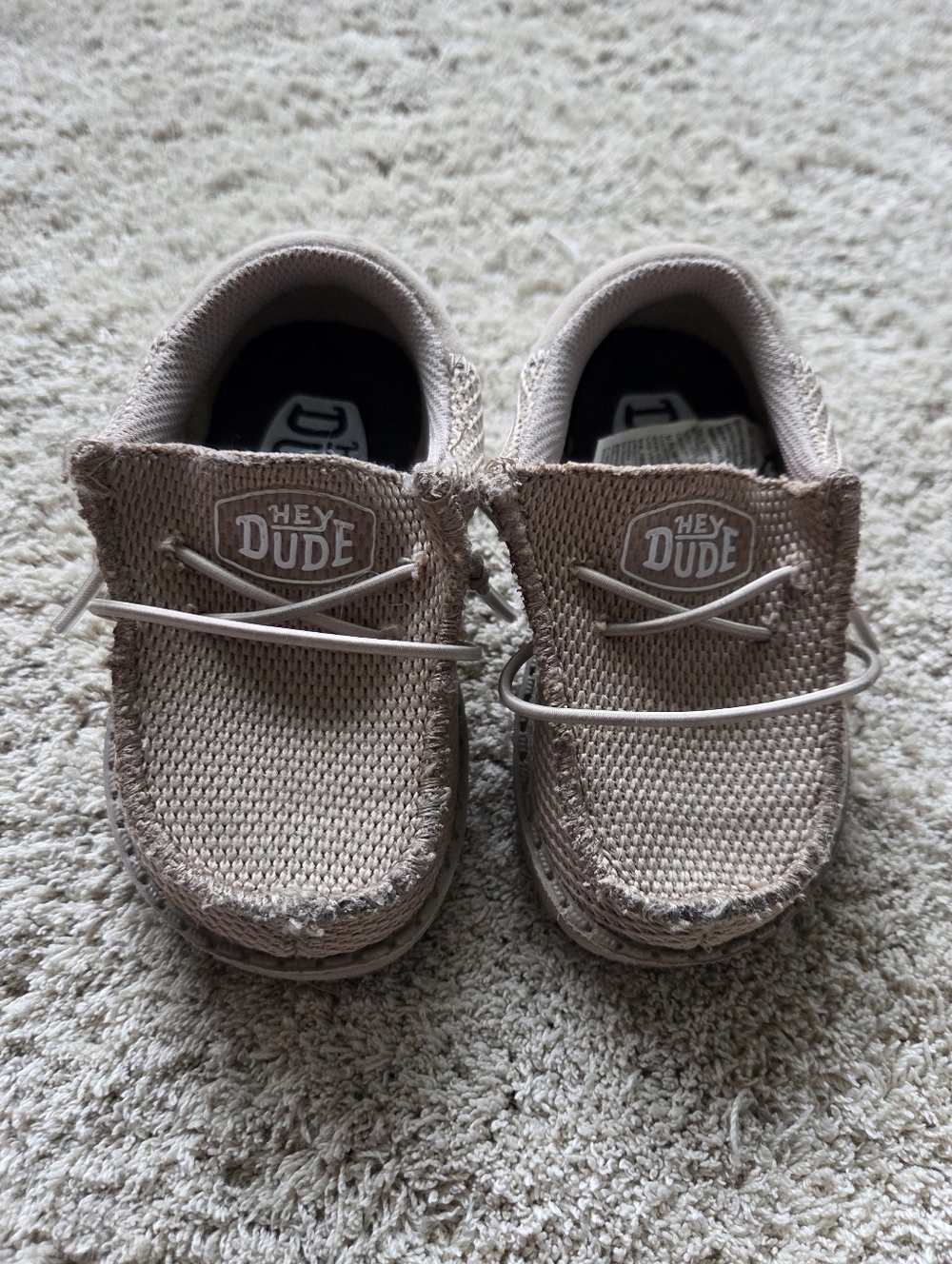 HEY DUDE Wally TODDLER Funk Mono shoes 6 Caramel 6K